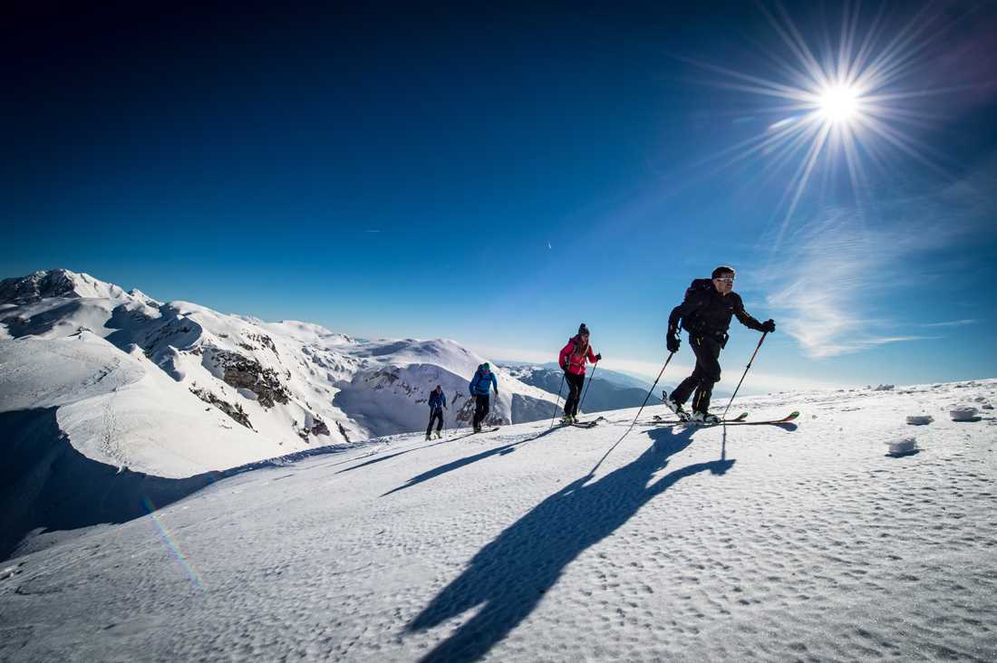 1 Day Backcountry Ski tour. Jvari Pass- Mt. Dedaena Plateau