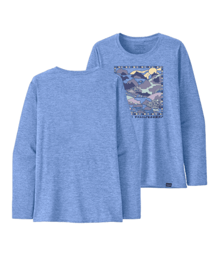 Patagonia Women's Long-Sleeved Capilene® Cool Daily Graphic Shirt - Lands